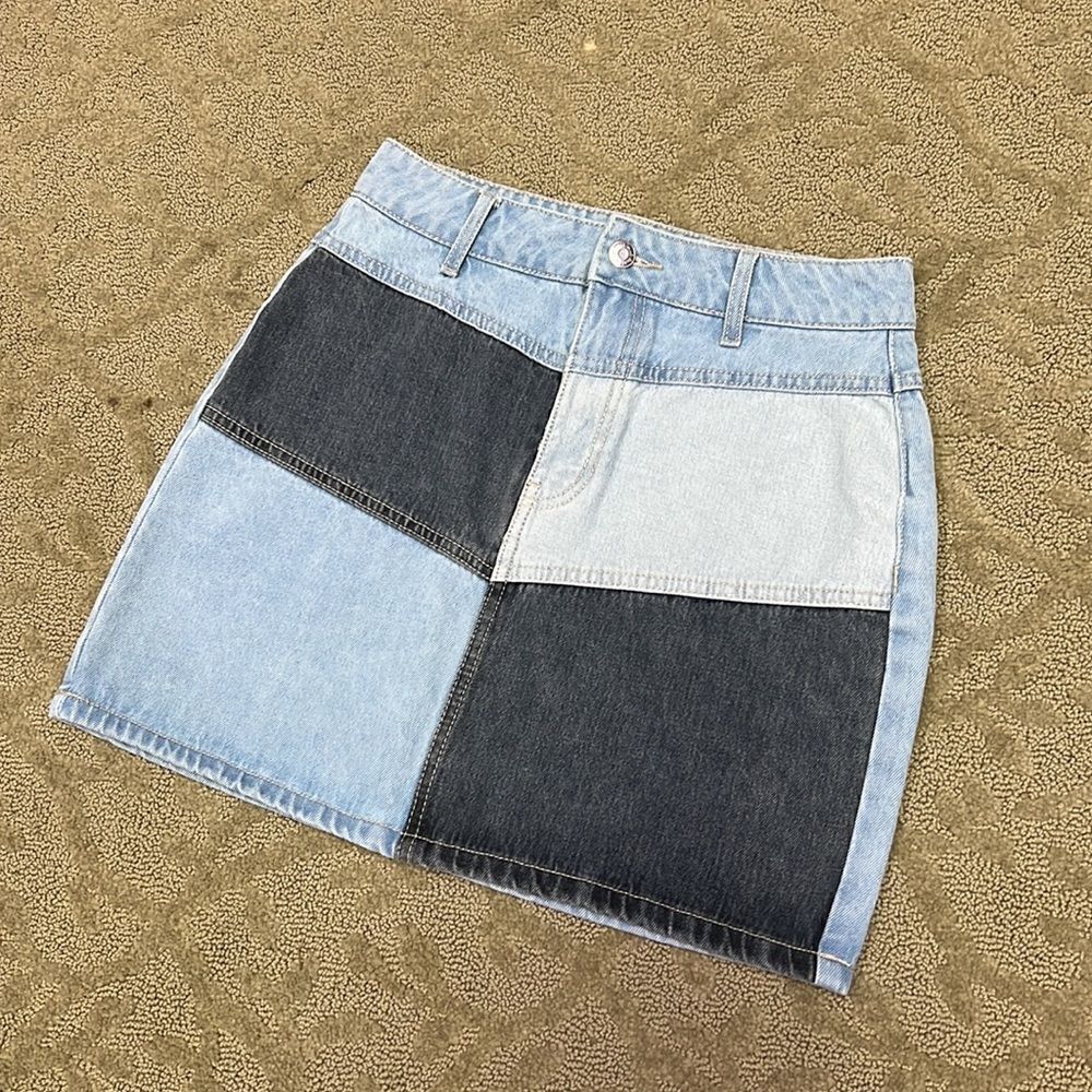 Wild Fable Women’s 0 Denim Mini Skirt - Picture 9 of 11